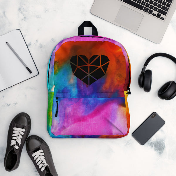 Love Wins Heart Backpack